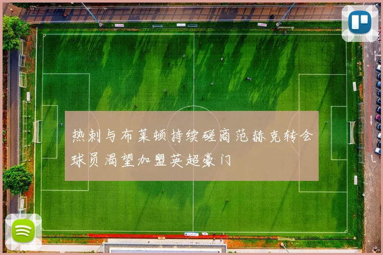 热刺与布莱顿持续磋商范赫克转会球员渴望加盟英超豪门